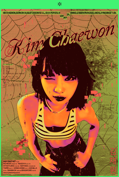 Poster — Kim Chaewon